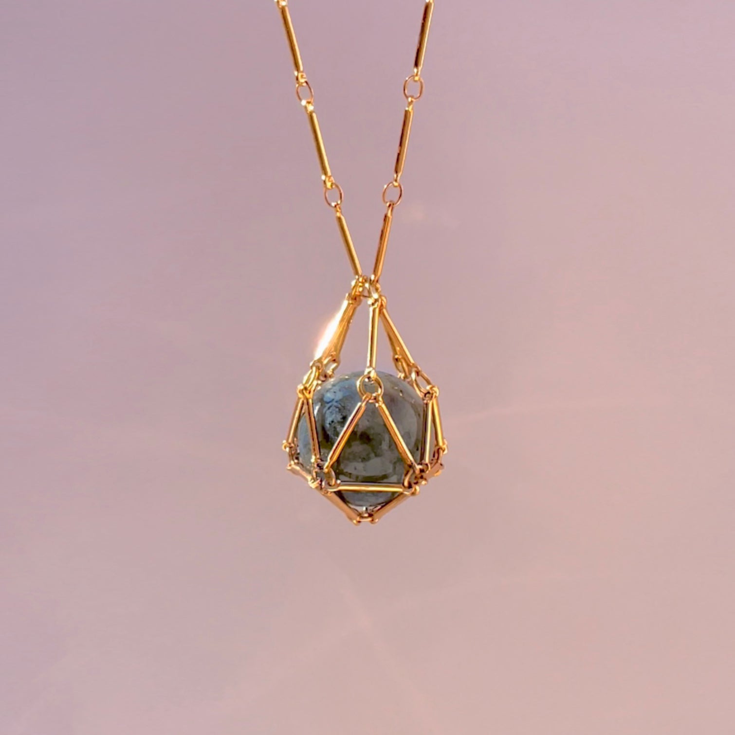 Crystal Pendant Holder Lazar Deco