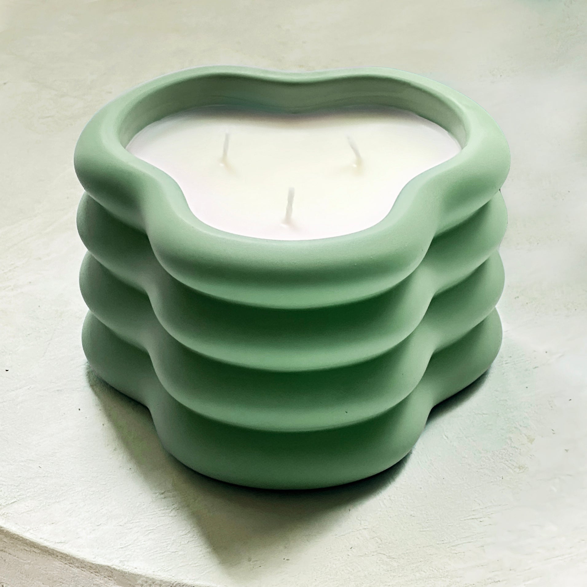 White Tea & Sage Candle turned Planter